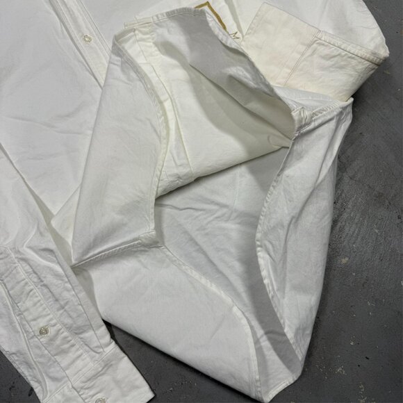 Thom Browne New York Oxford Shirt White Hector Long Sleeve Made in Japan Medium - Picture 7 of 10